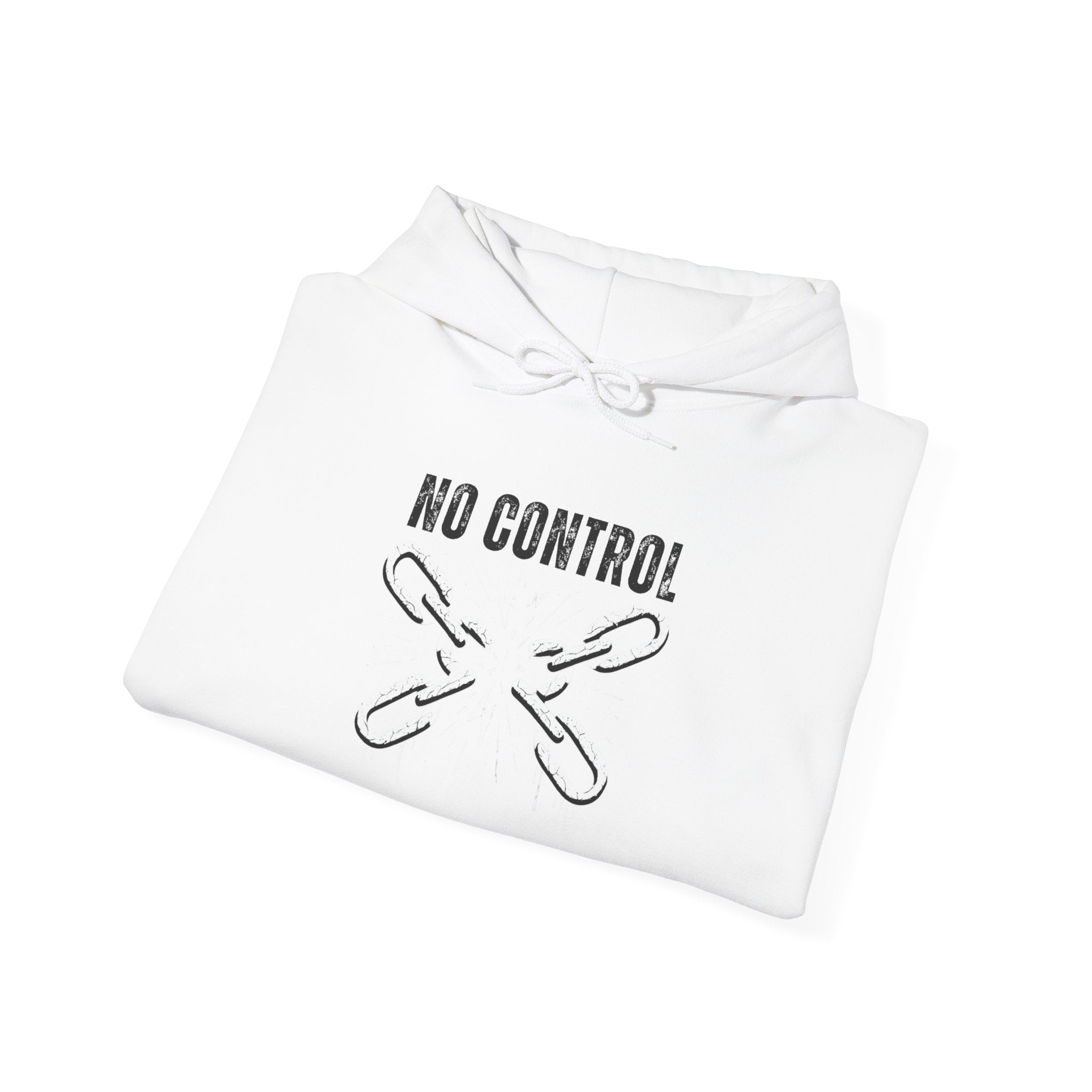 Urban Grunge “No Control” Hoodie – Unisex Heavy-Blend Streetwear Pullover