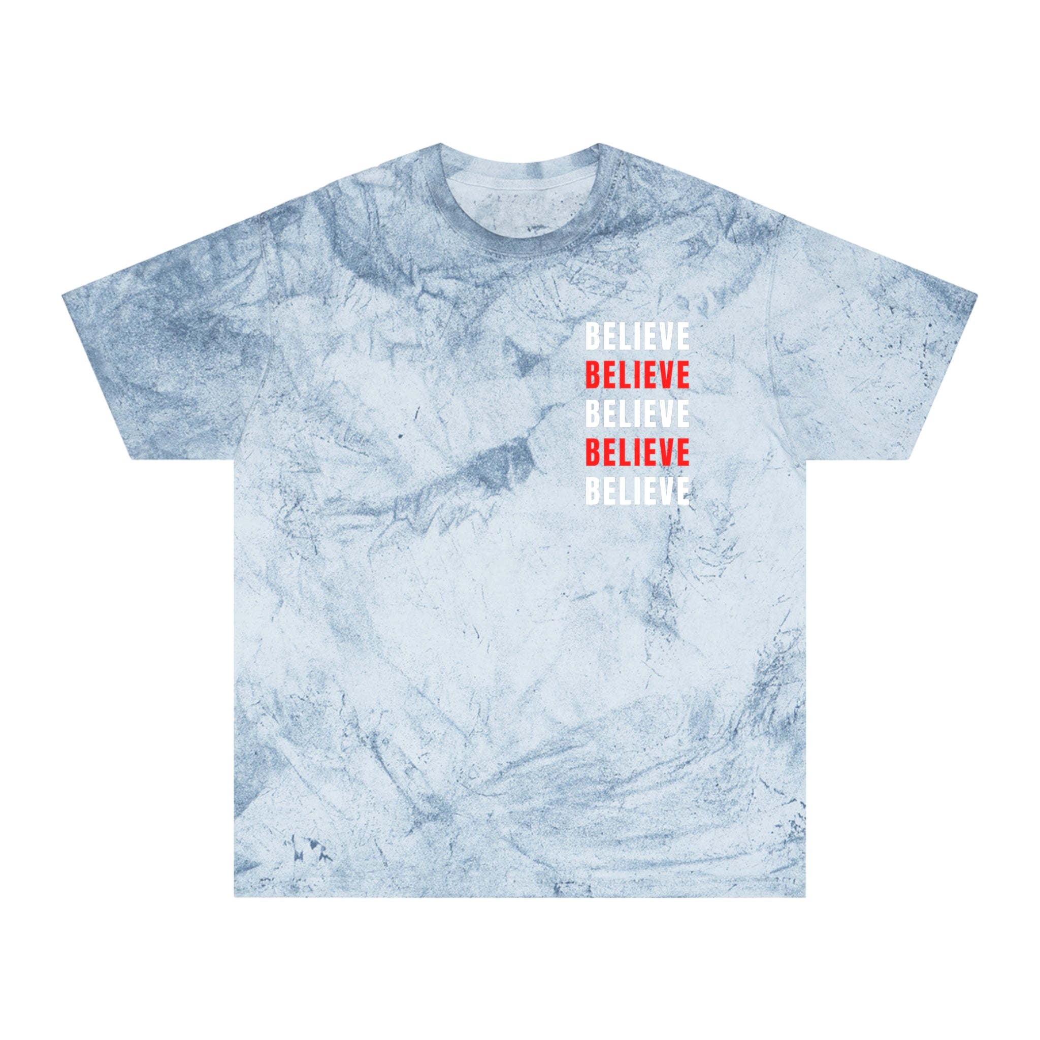 Believe Graphic Tee – Unisex Motivational T-Shirt, Positive Affirmation Streetwear, Casual Everyday Comfort