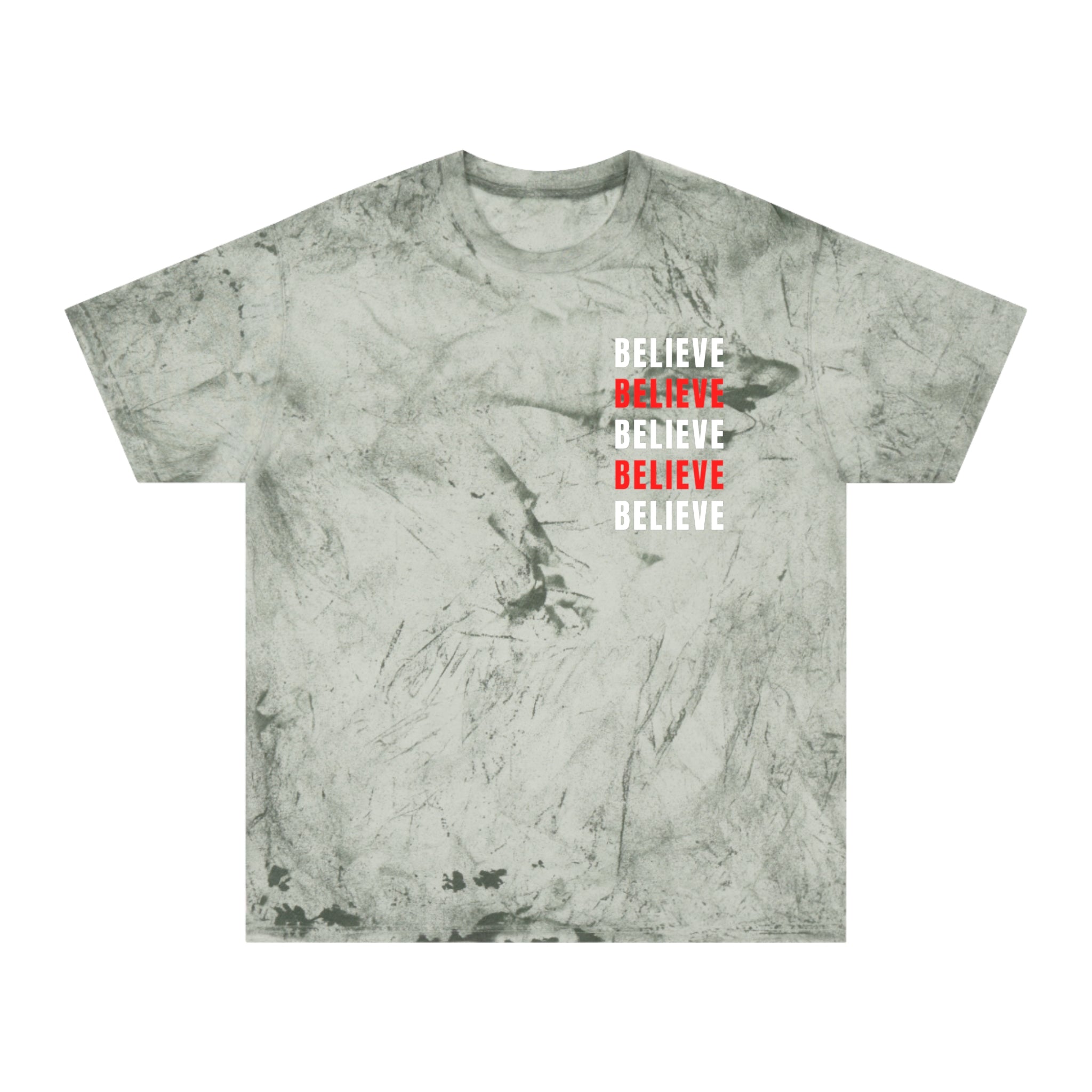 Believe Graphic Tee – Unisex Motivational T-Shirt, Positive Affirmation Streetwear, Casual Everyday Comfort