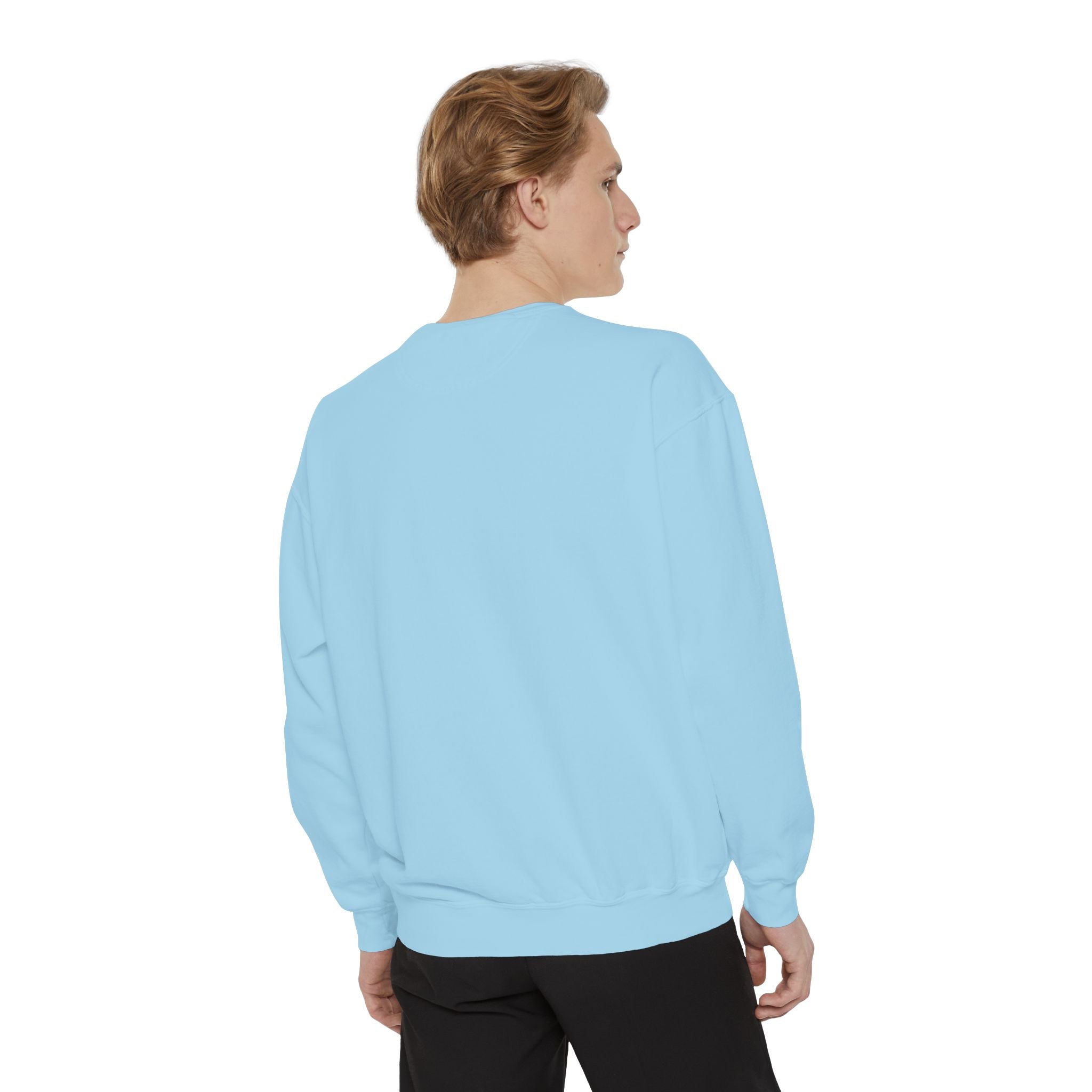 Funny College Dropout Sweatshirt – Unisex Garment-Dyed Streetwear Style