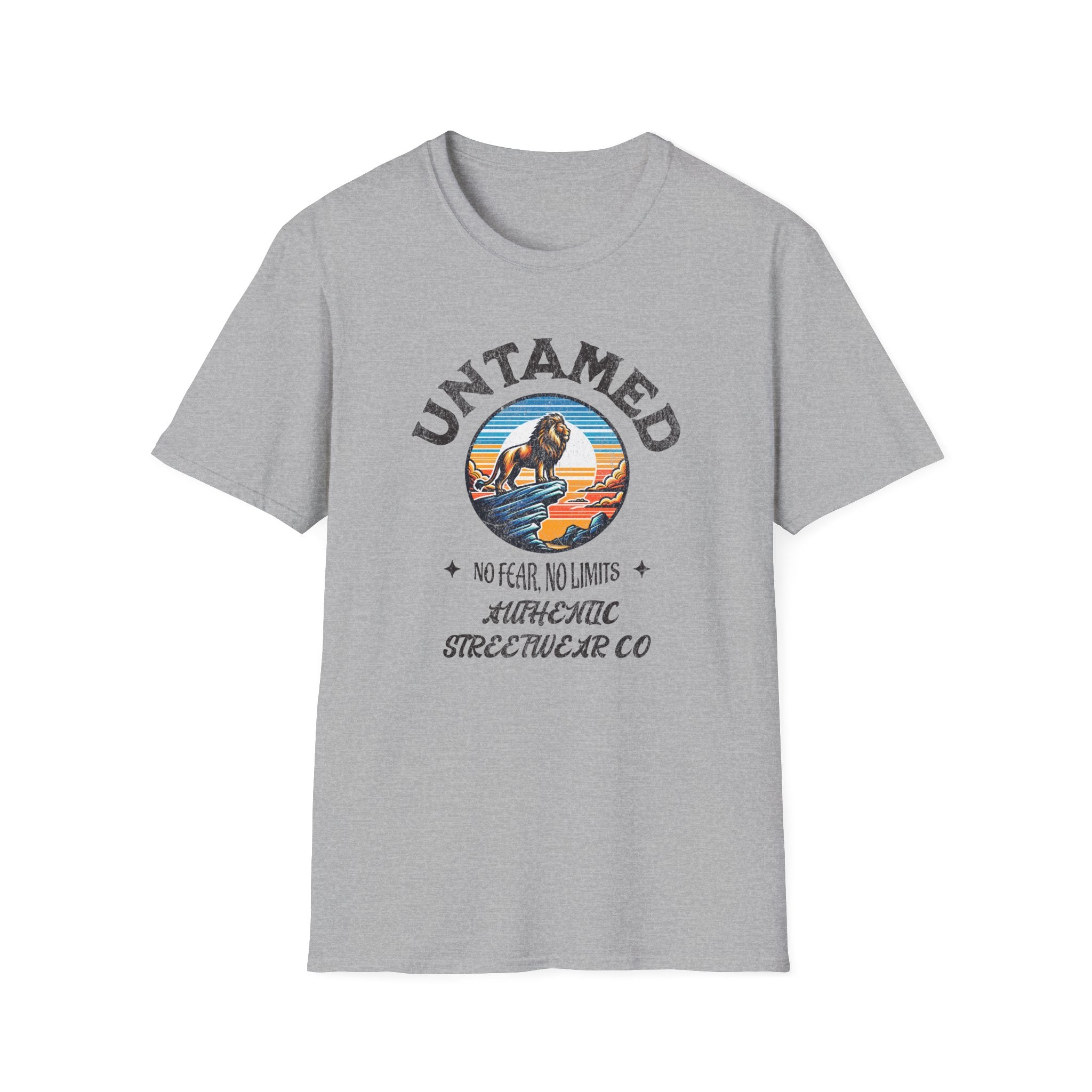 Untamed Adventure T-Shirt – Unisex “No Fear, No Limits” Outdoor Graphic Tee