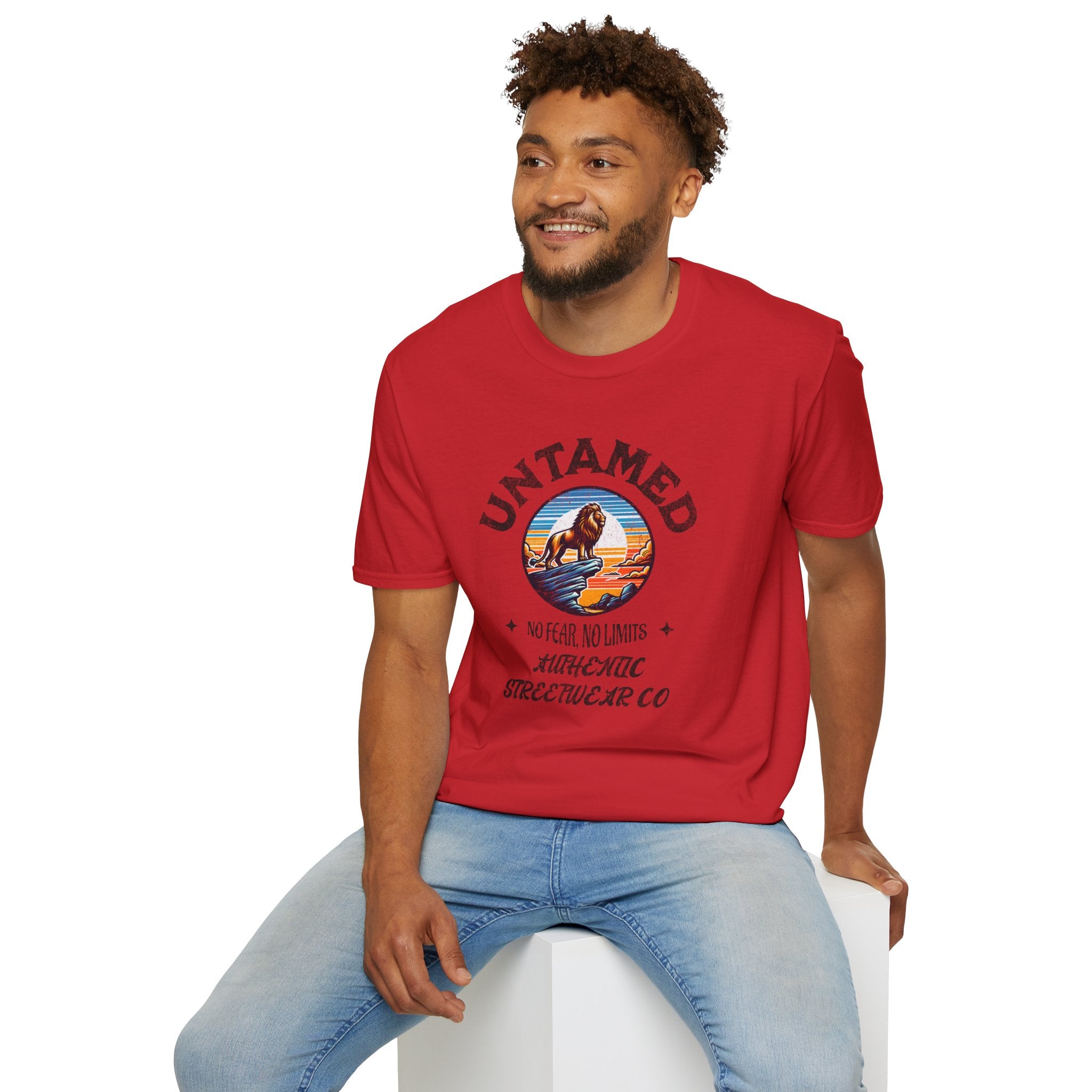 Untamed Adventure T-Shirt – Unisex “No Fear, No Limits” Outdoor Graphic Tee