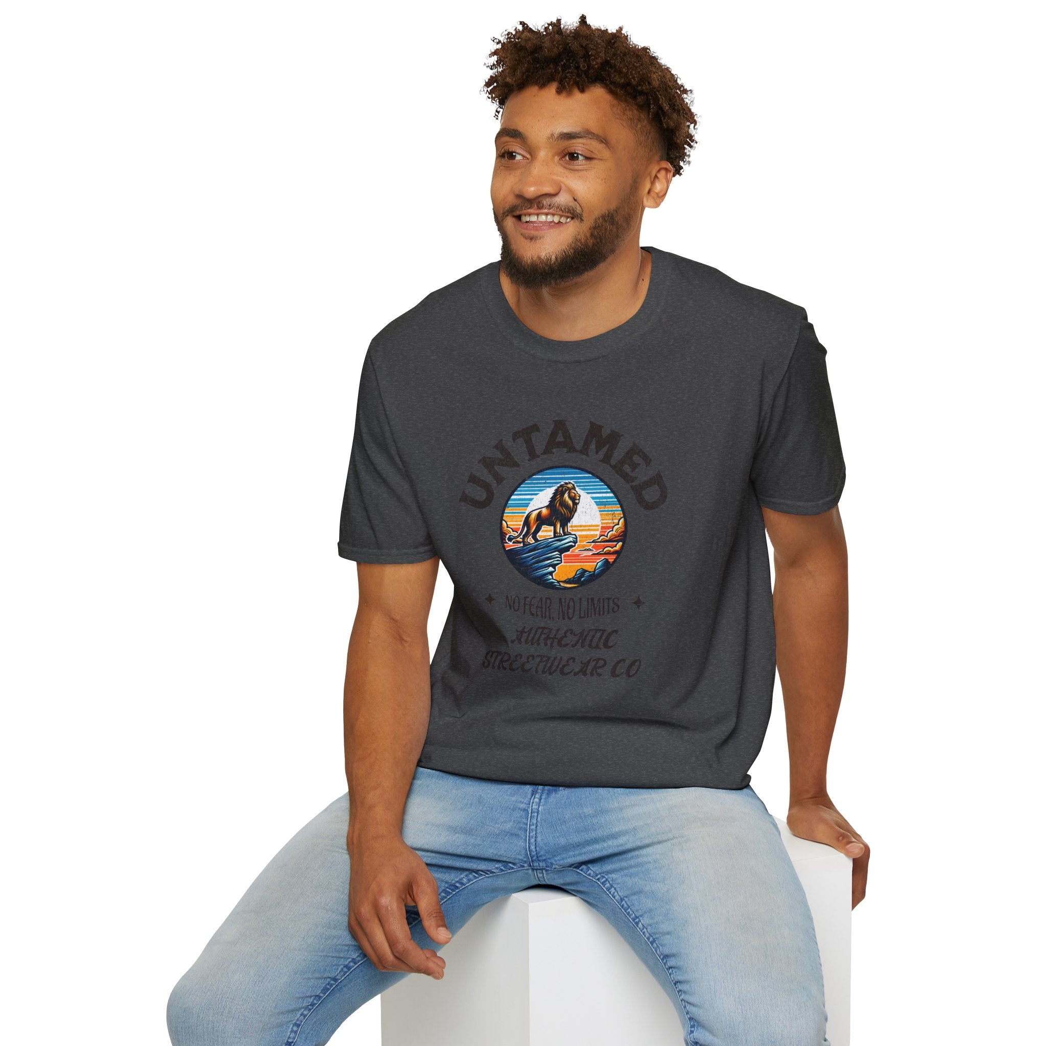 Untamed Adventure T-Shirt – Unisex “No Fear, No Limits” Outdoor Graphic Tee
