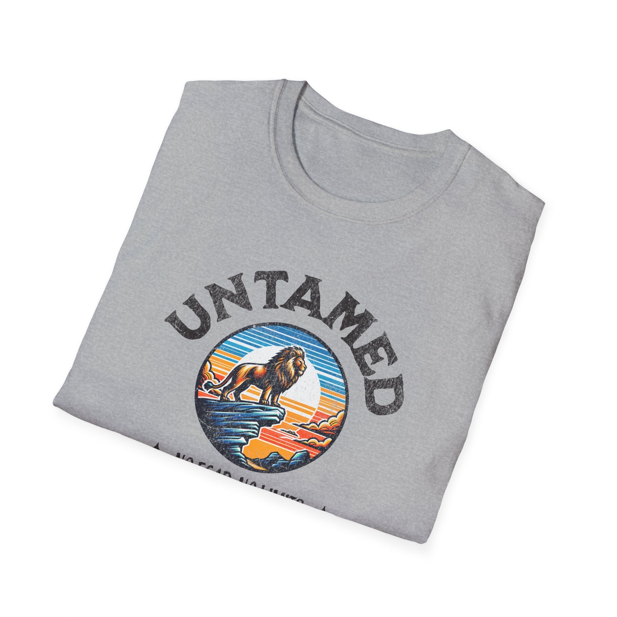 Untamed Adventure T-Shirt – Unisex “No Fear, No Limits” Outdoor Graphic Tee