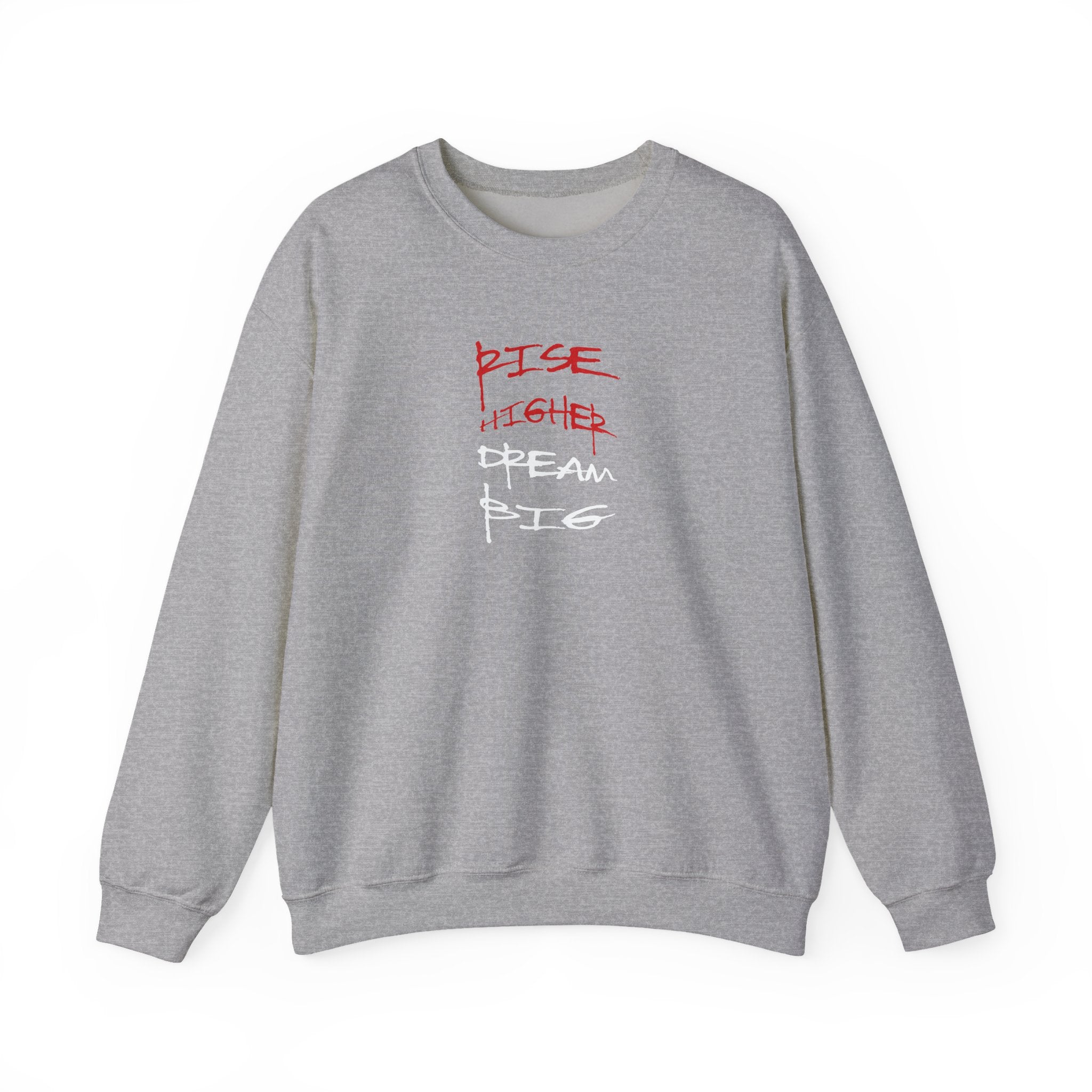 Rise Higher Crewneck Sweatshirt – Unisex Motivational Apparel