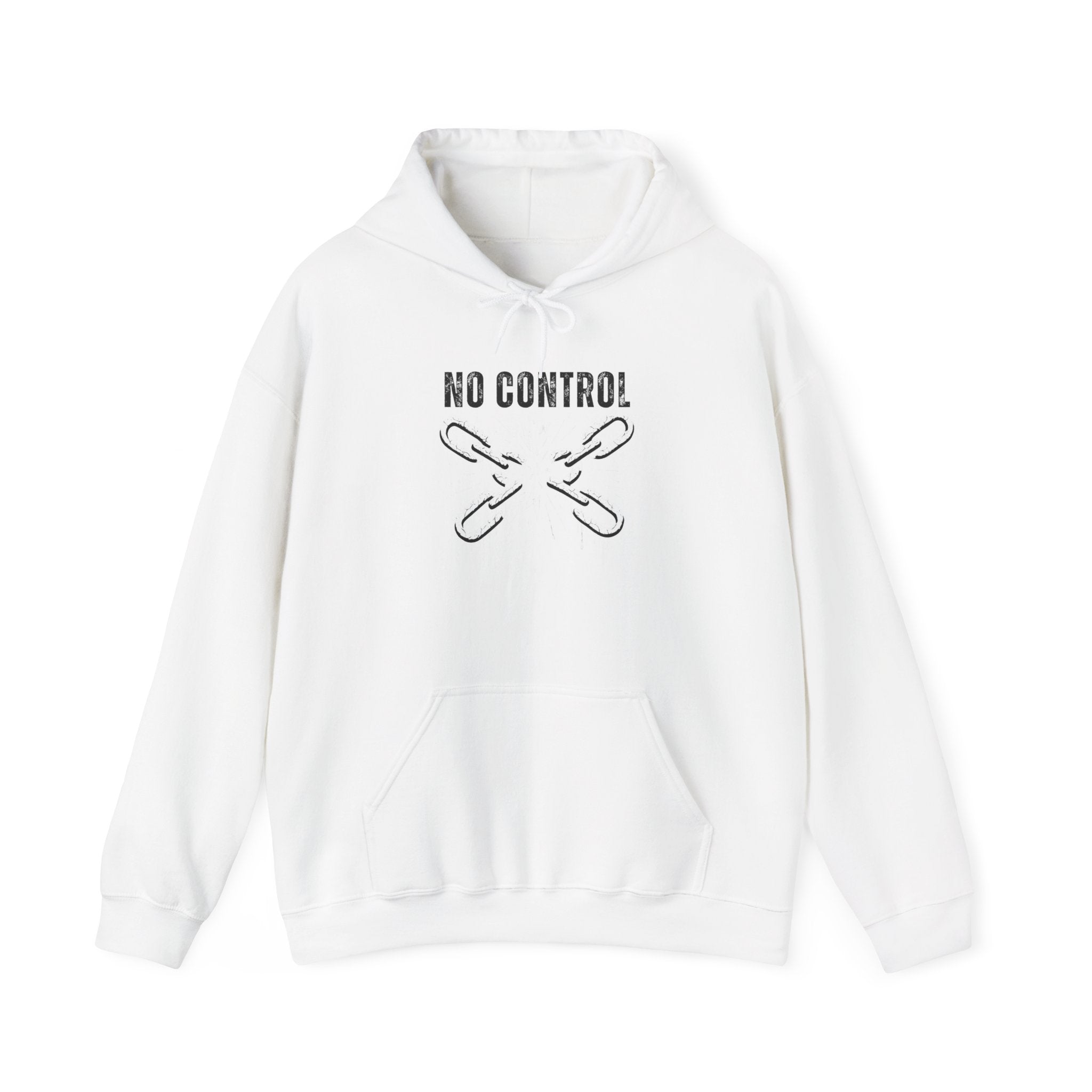 Urban Grunge “No Control” Hoodie – Unisex Heavy-Blend Streetwear Pullover