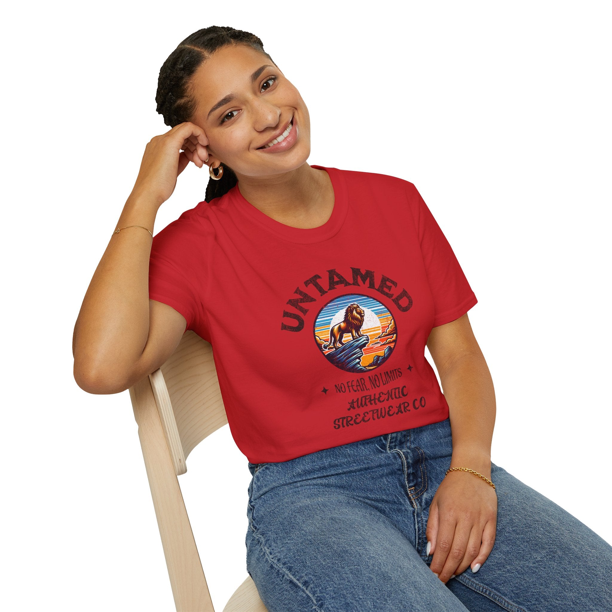 Untamed Adventure T-Shirt – Unisex “No Fear, No Limits” Outdoor Graphic Tee