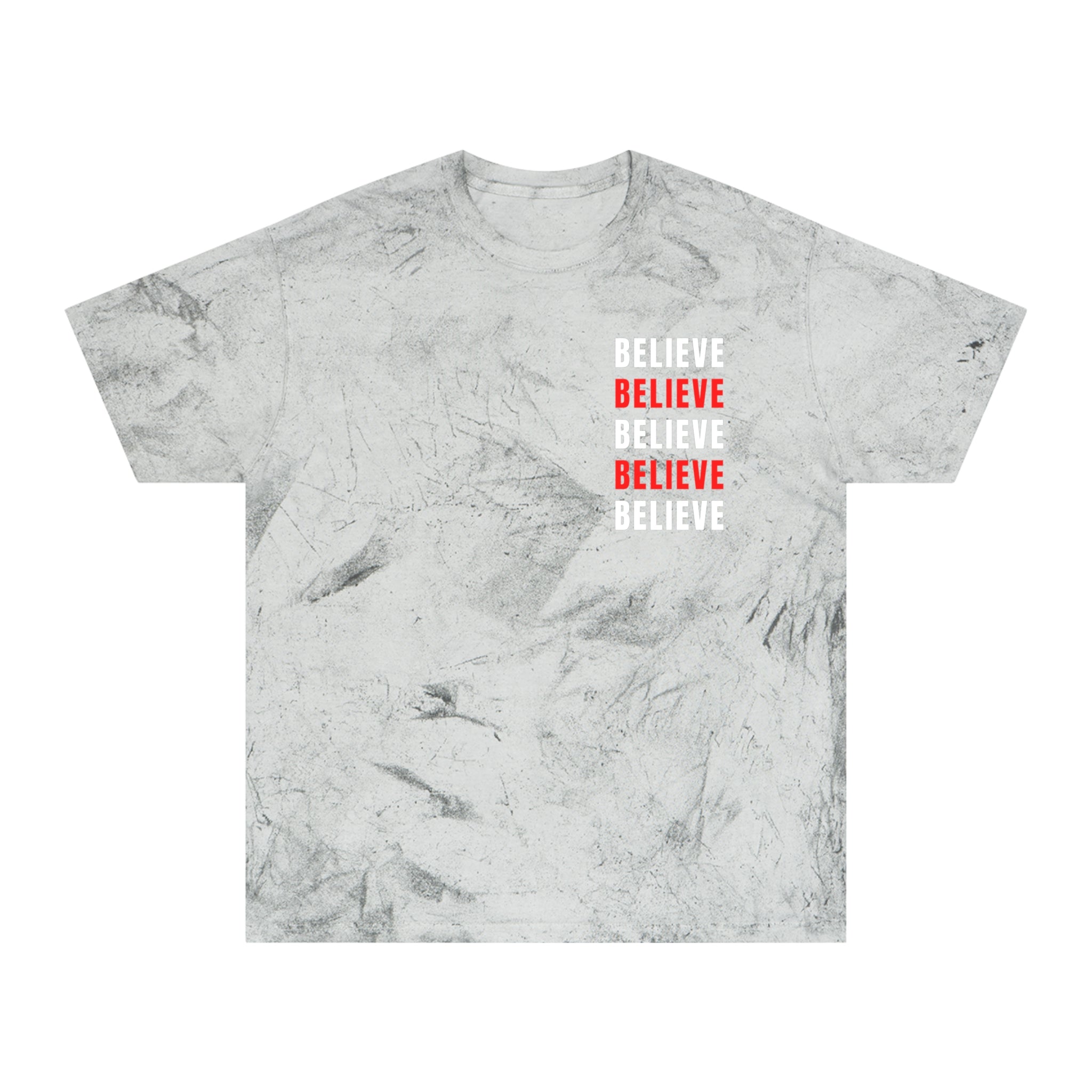 Believe Graphic Tee – Unisex Motivational T-Shirt, Positive Affirmation Streetwear, Casual Everyday Comfort