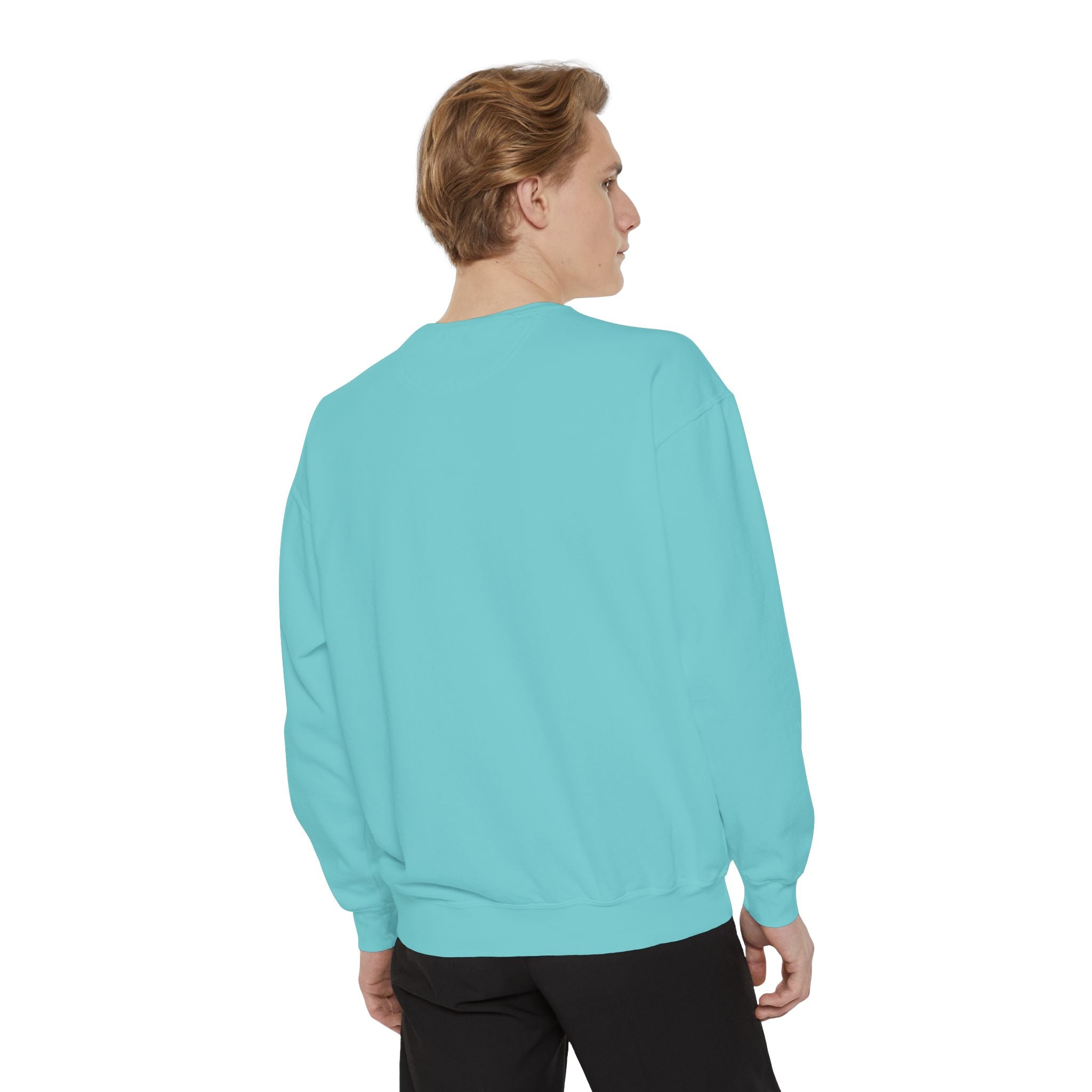 Funny College Dropout Sweatshirt – Unisex Garment-Dyed Streetwear Style