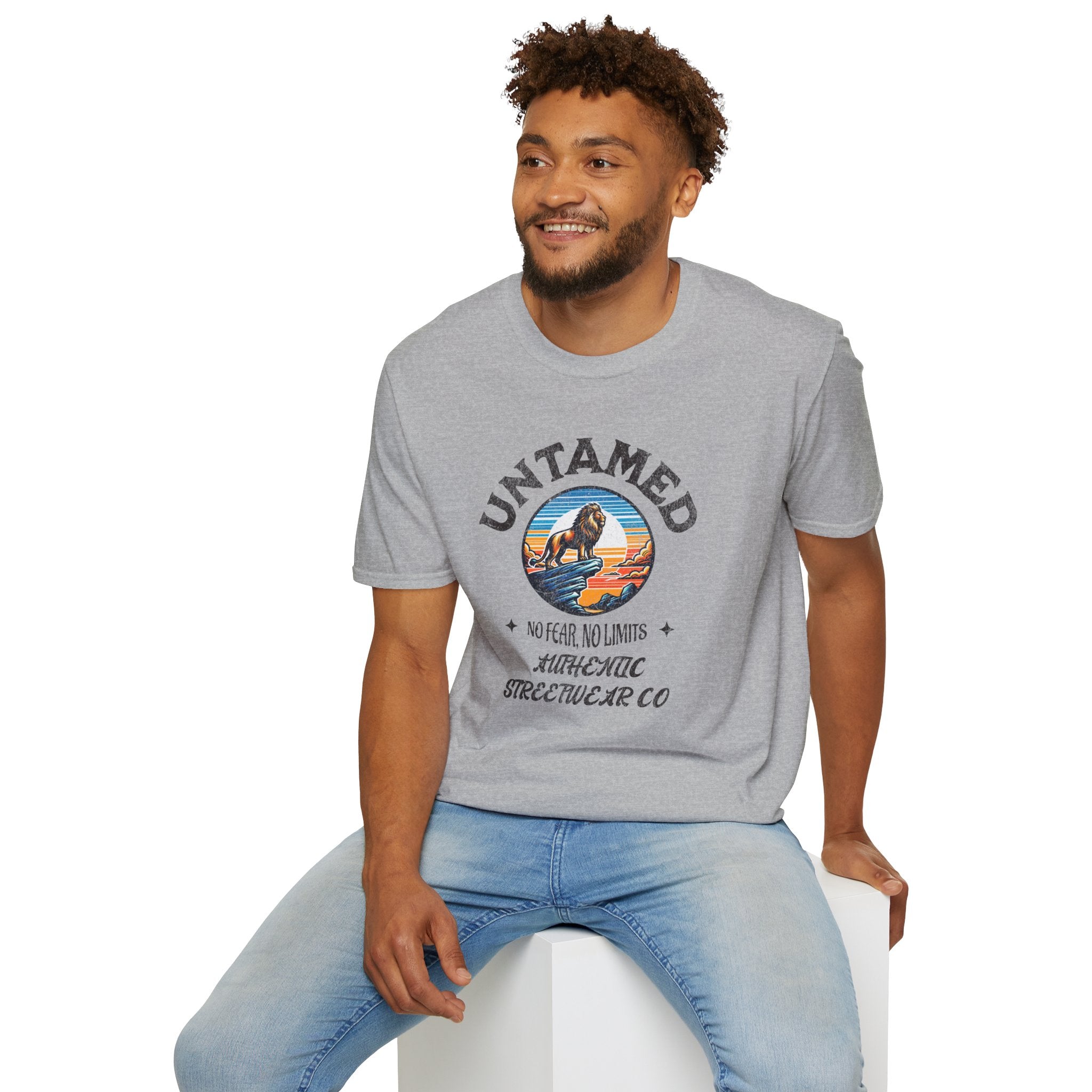 Untamed Adventure T-Shirt – Unisex “No Fear, No Limits” Outdoor Graphic Tee