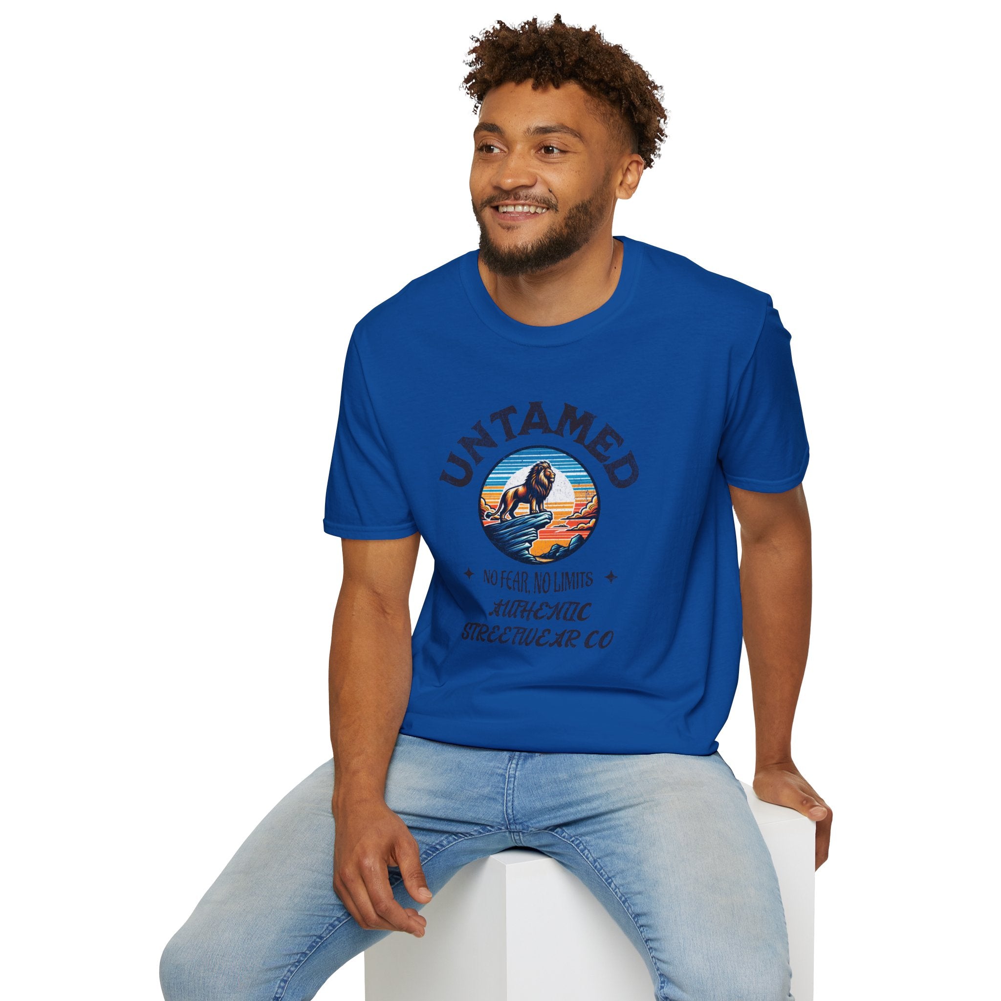 Untamed Adventure T-Shirt – Unisex “No Fear, No Limits” Outdoor Graphic Tee