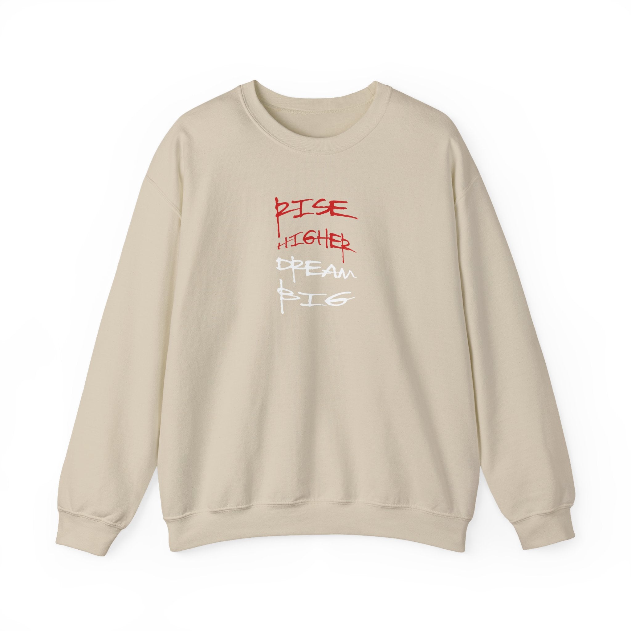 Rise Higher Crewneck Sweatshirt – Unisex Motivational Apparel