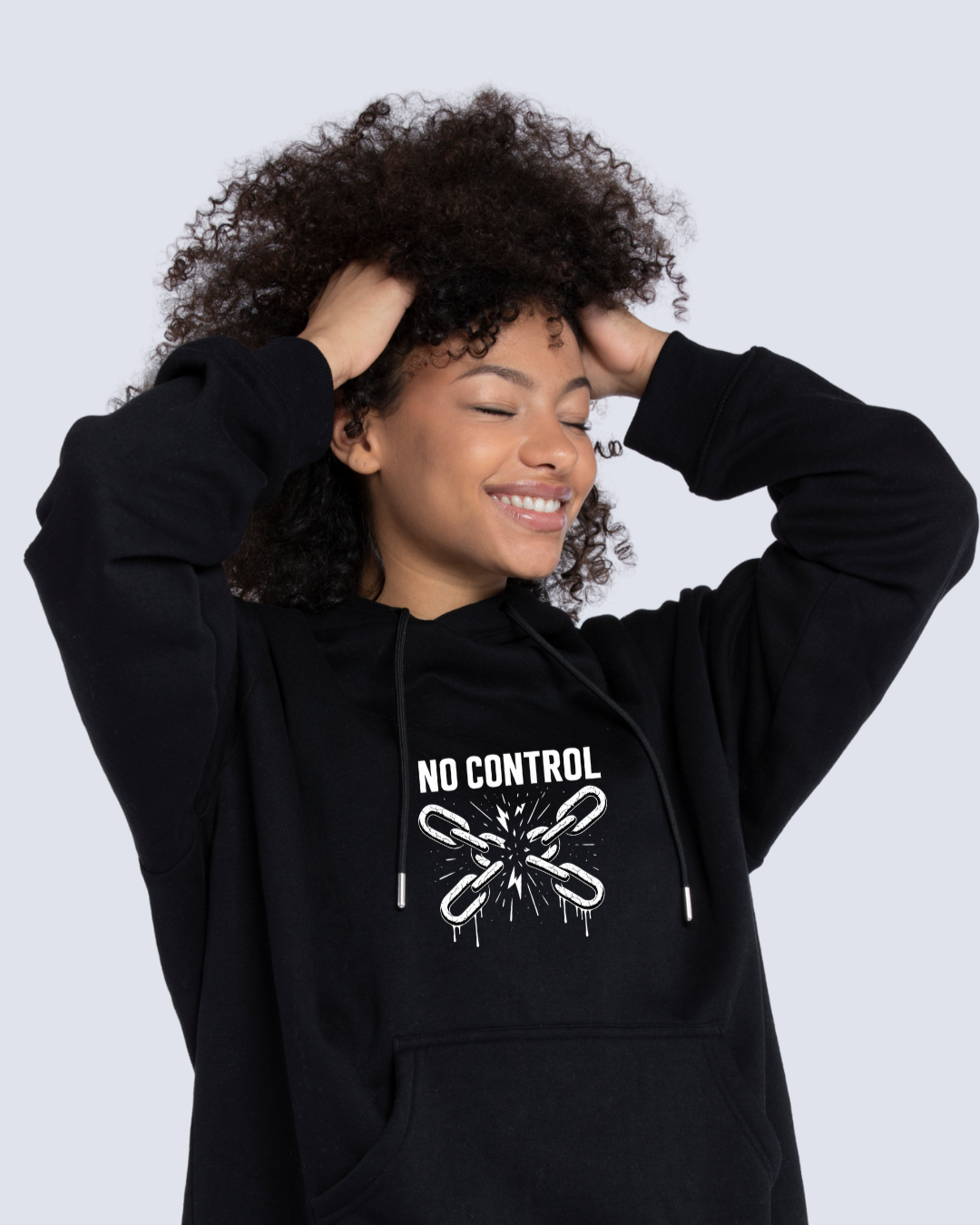urban grunge hoodie, no control graphic, unisex streetwear pullover, heavy blend sweatshirt, grunge-style hoodie, casual edgy hoodie, gift for him or her, statement streetwear, hoodie for casual wear, bold graphic hoodie