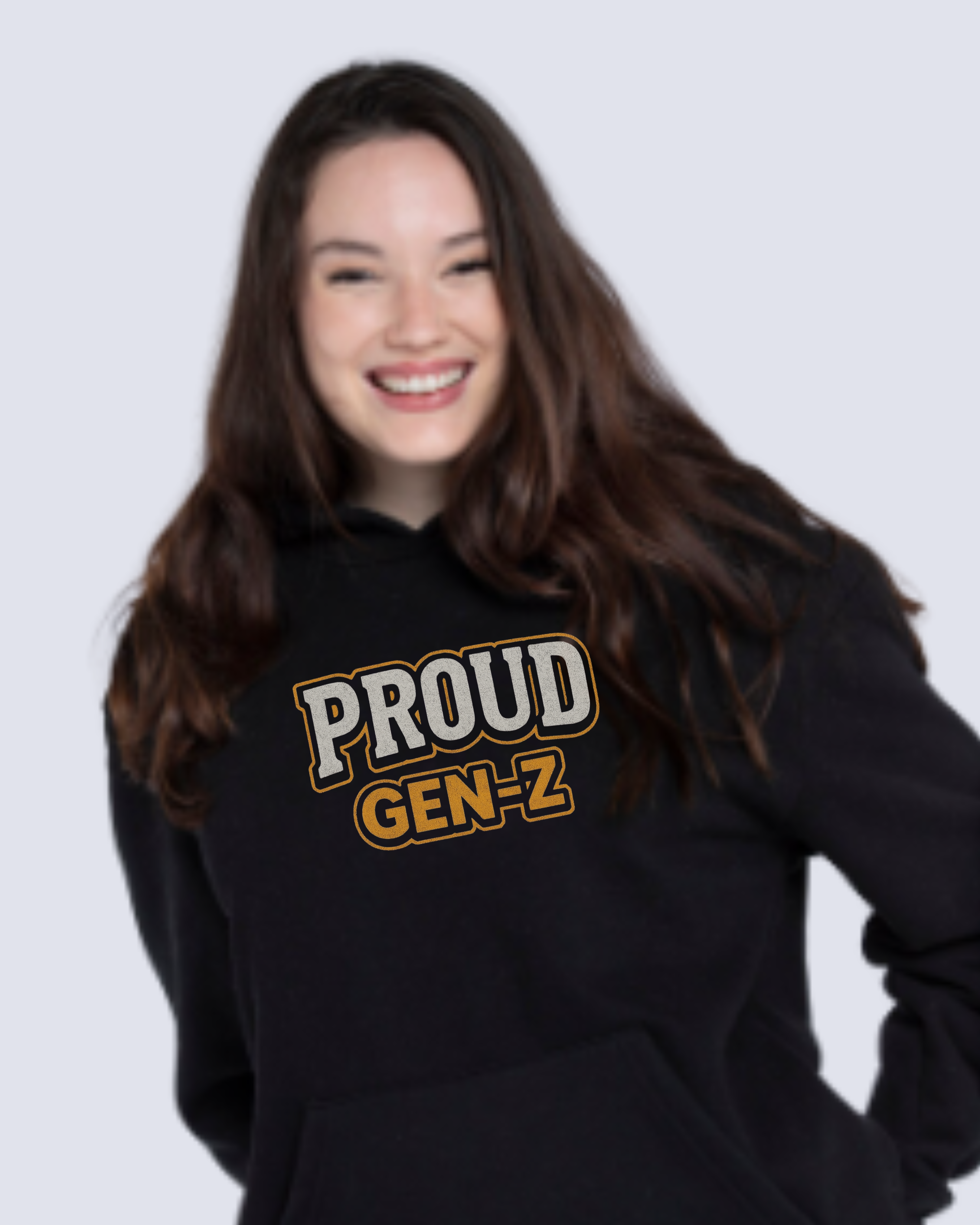Proud Gen Z Hoodie – Unisex Streetwear Pullover, Bold Generation Z Statement & Teen Gift