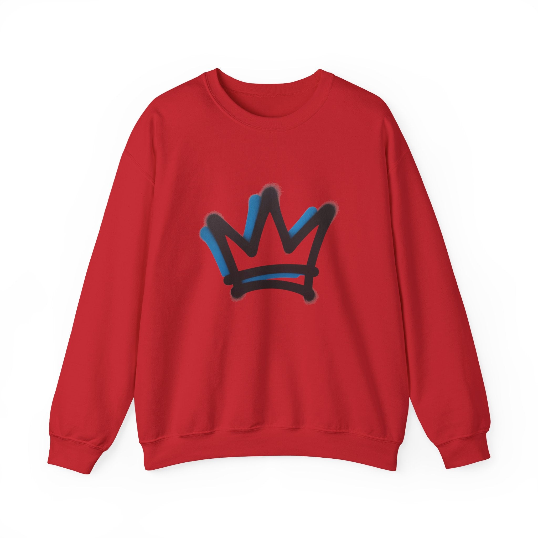 Crown Sweatshirt, Royal King Queen Jumper, Regal Design Crewneck, Prince Princess Sweater, Monarch Pullover, Kingdom Apparel