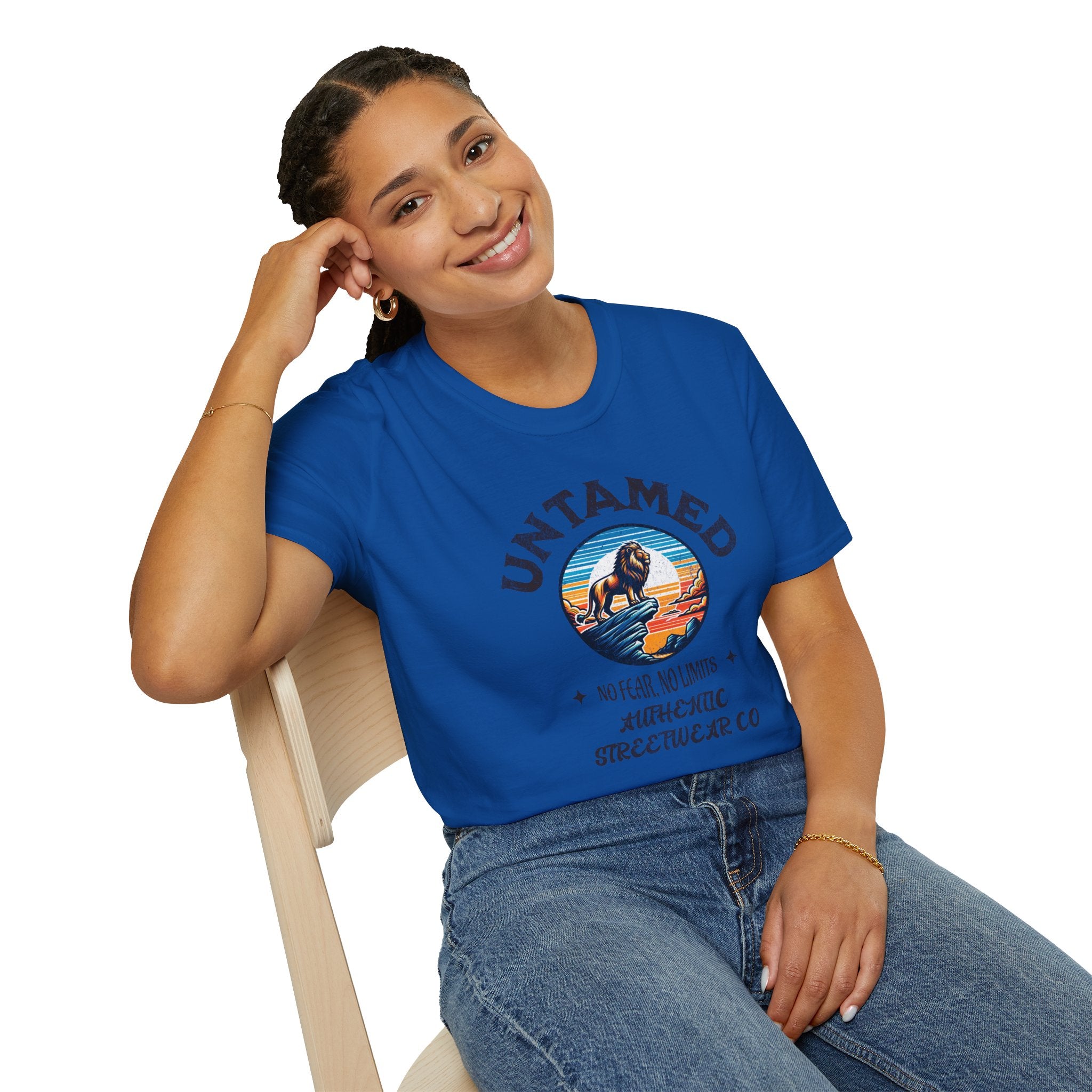 Untamed Adventure T-Shirt – Unisex “No Fear, No Limits” Outdoor Graphic Tee