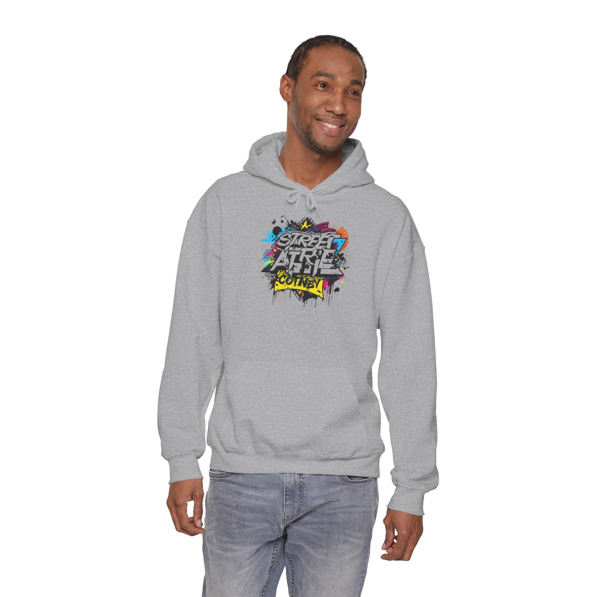 Street Originators Hoodie, Urban Style Sweatshirt, Hip Hop Fashion, Unisex Pullover, Trendy Hooded Jumper