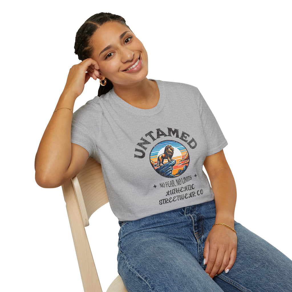 Untamed Adventure T-Shirt – Unisex “No Fear, No Limits” Outdoor Graphic Tee