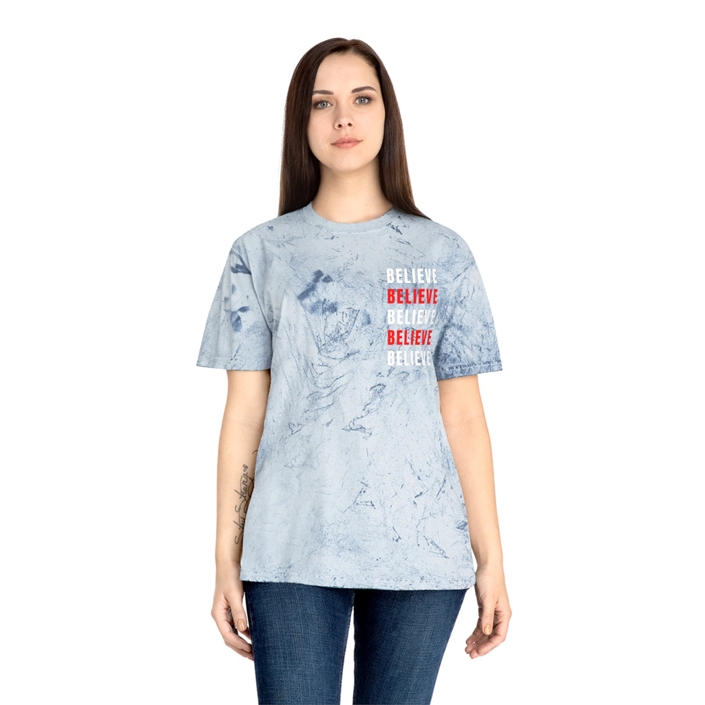 Believe Graphic Tee – Unisex Motivational T-Shirt, Positive Affirmation Streetwear, Casual Everyday Comfort