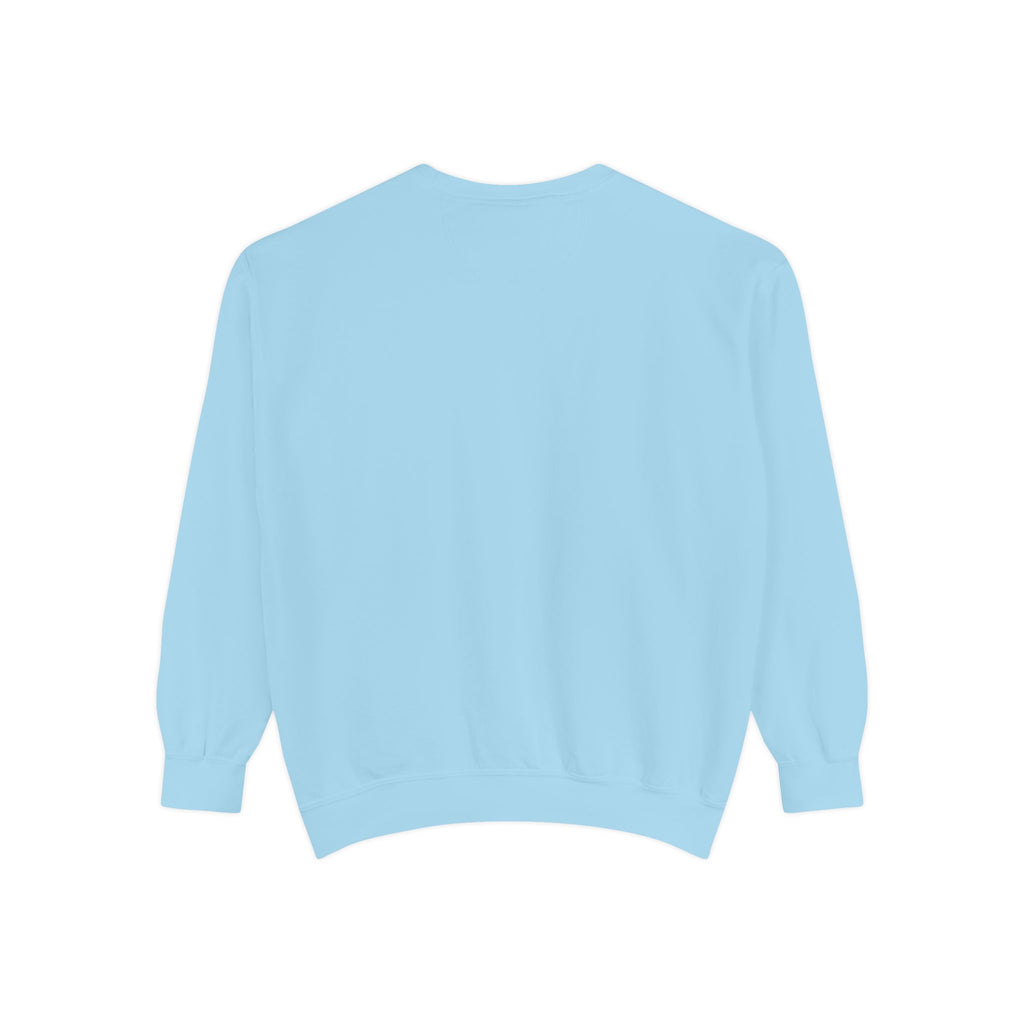 Funny College Dropout Sweatshirt – Unisex Garment-Dyed Streetwear Style
