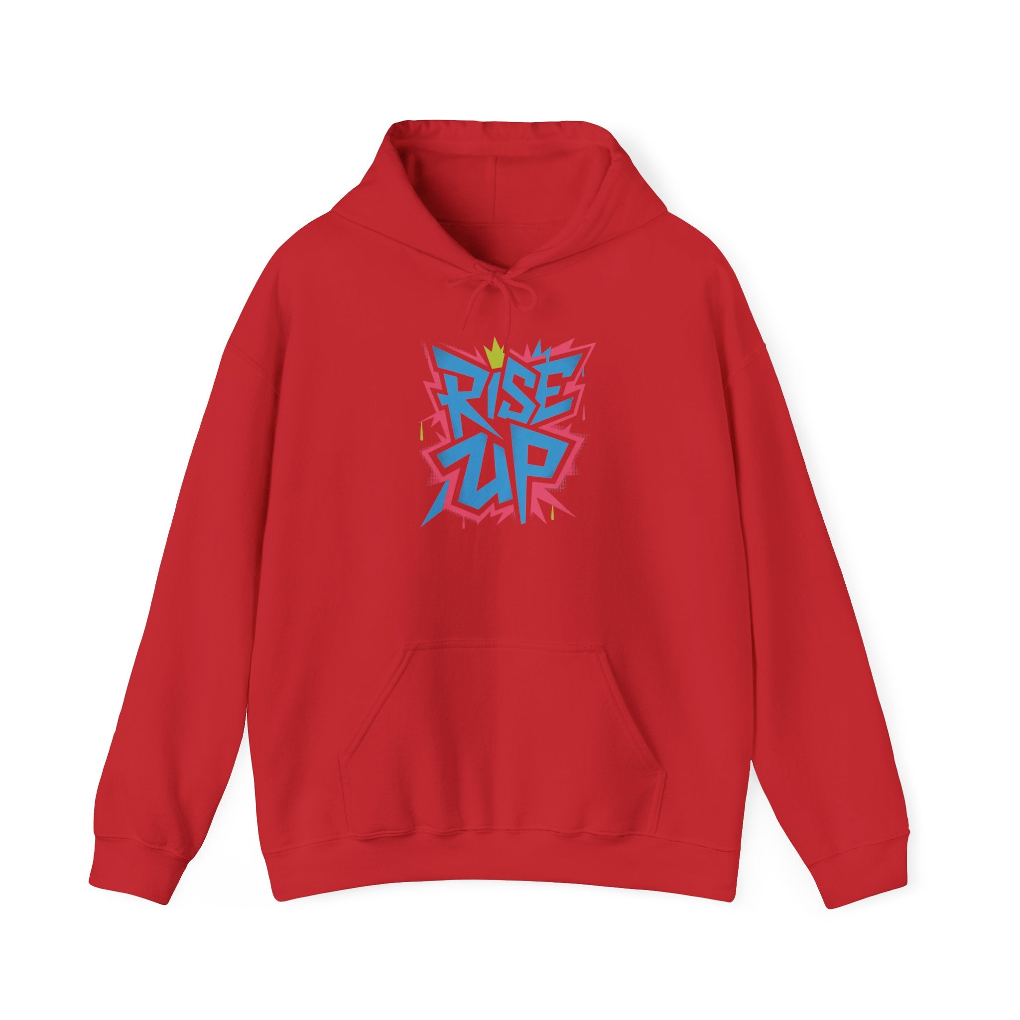 Rise Up Hoodie, Inspirational Sweatshirt, Motivational Jumper, Encouraging Pullover, Empowering Hooded Top