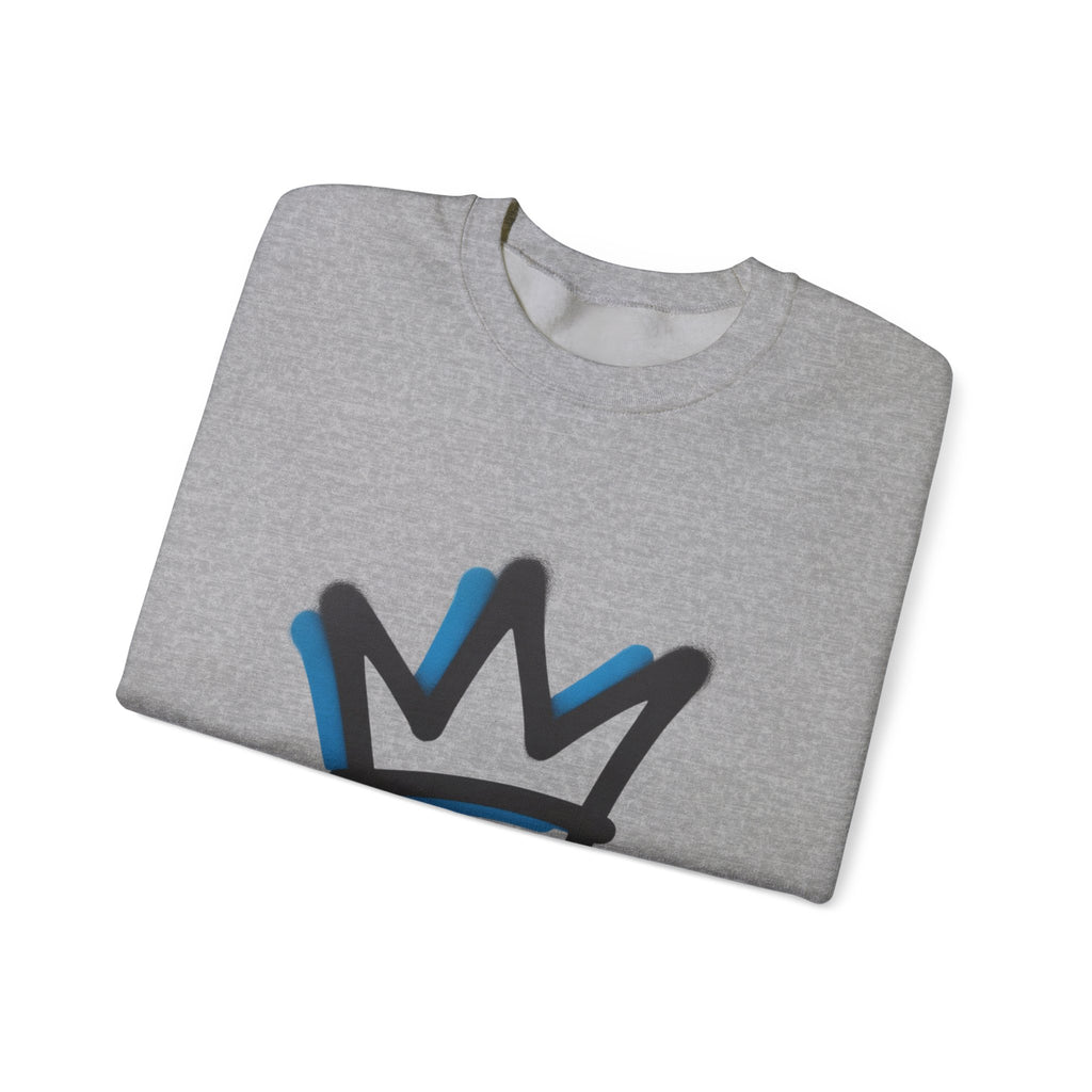Crown Sweatshirt, Royal King Queen Jumper, Regal Design Crewneck, Prince Princess Sweater, Monarch Pullover, Kingdom Apparel