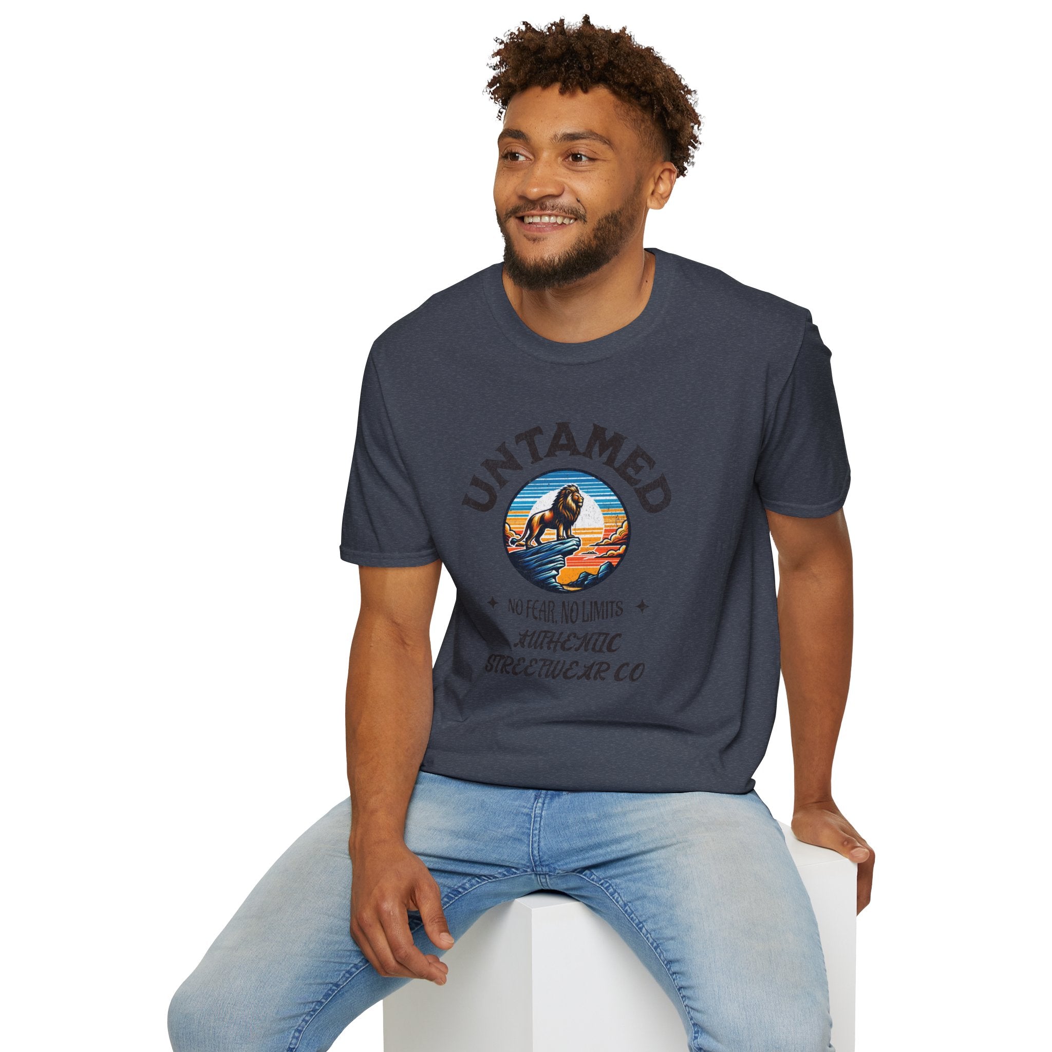 Untamed Adventure T-Shirt – Unisex “No Fear, No Limits” Outdoor Graphic Tee