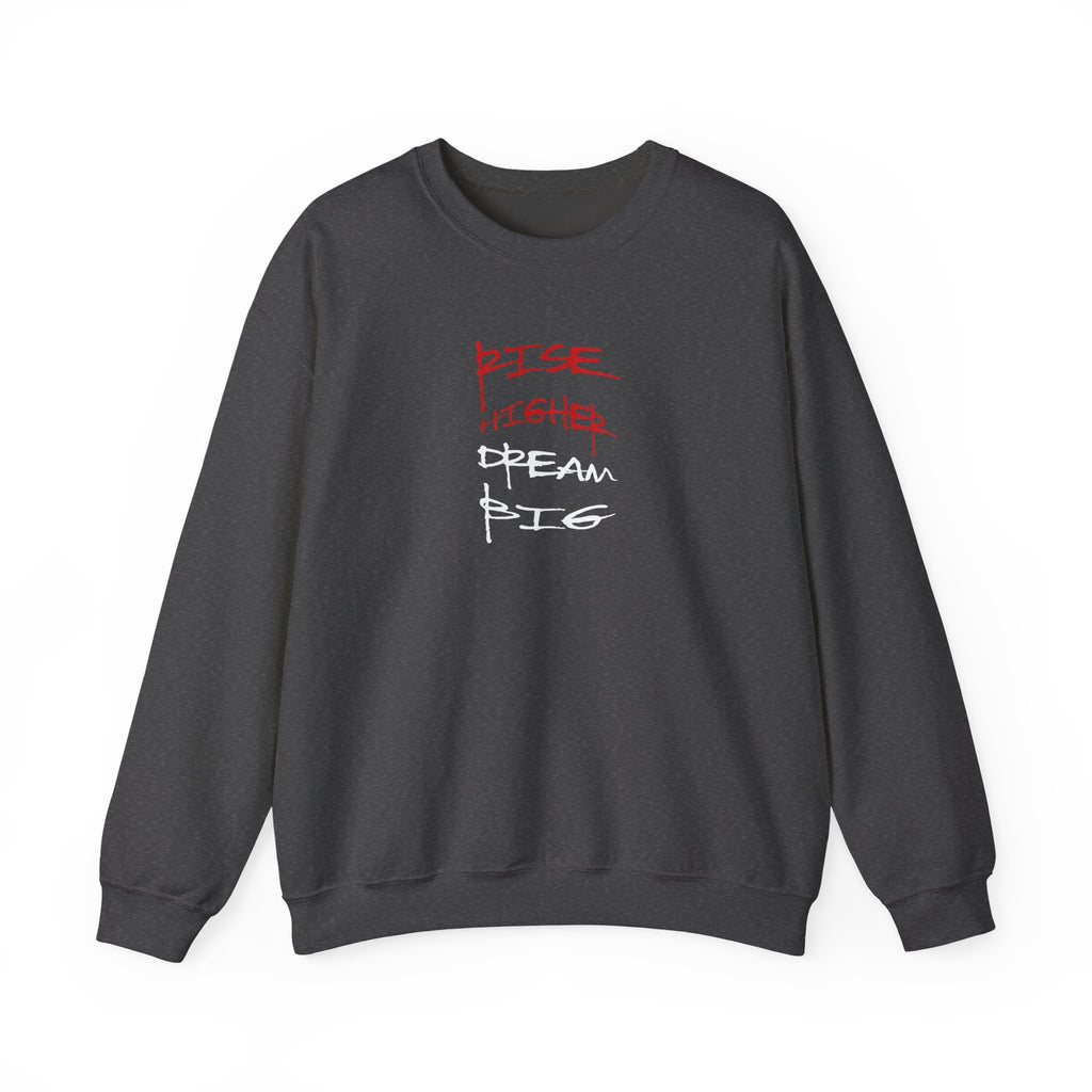 Rise Higher Crewneck Sweatshirt – Unisex Motivational Apparel