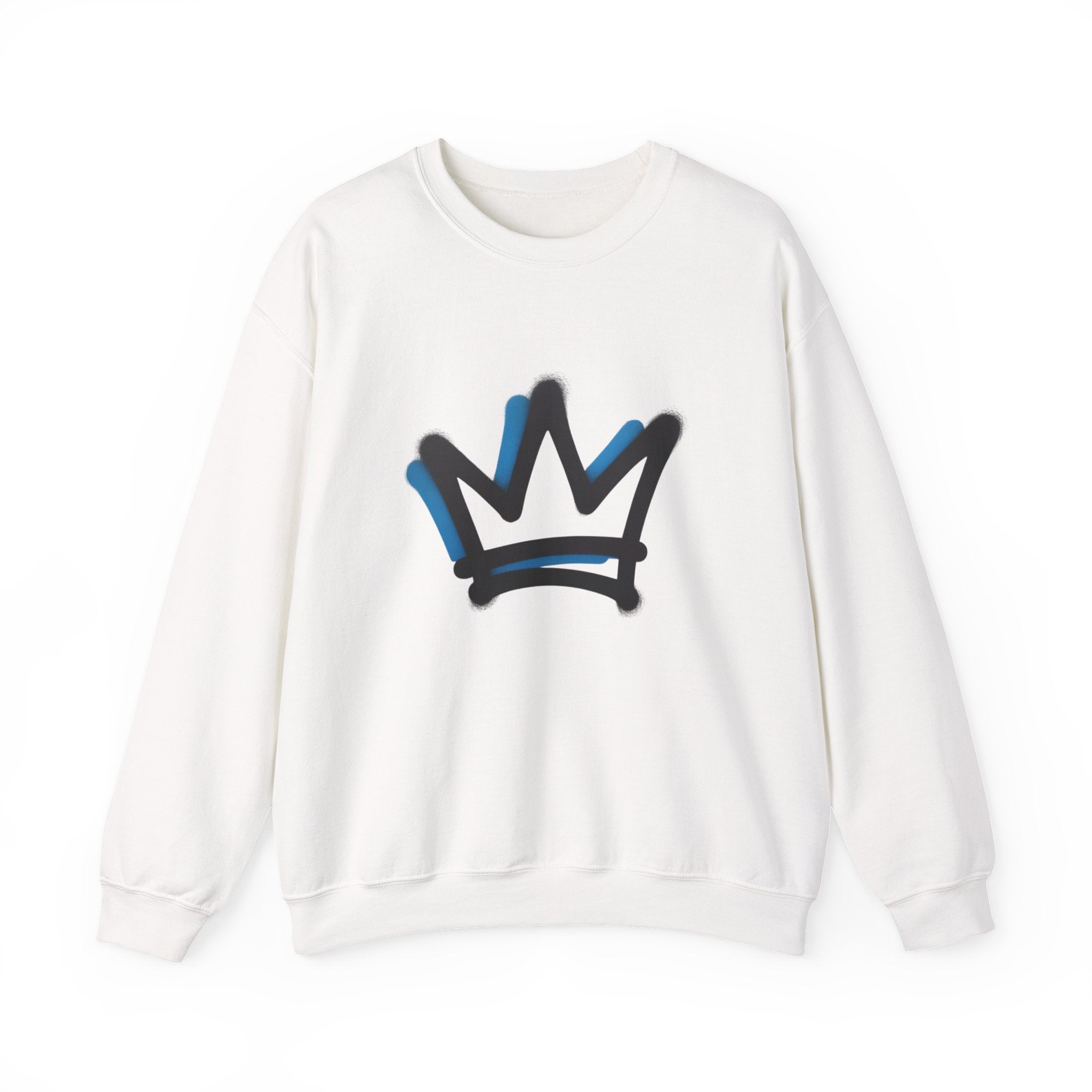 Crown Sweatshirt, Royal King Queen Jumper, Regal Design Crewneck, Prince Princess Sweater, Monarch Pullover, Kingdom Apparel