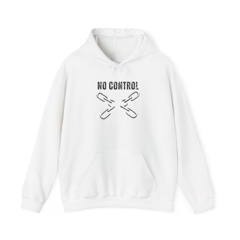 Urban Grunge “No Control” Hoodie – Unisex Heavy-Blend Streetwear Pullover