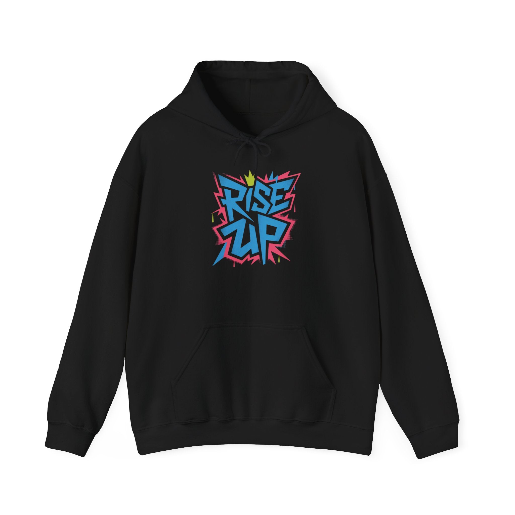 Rise Up Hoodie, Inspirational Sweatshirt, Motivational Jumper, Encouraging Pullover, Empowering Hooded Top