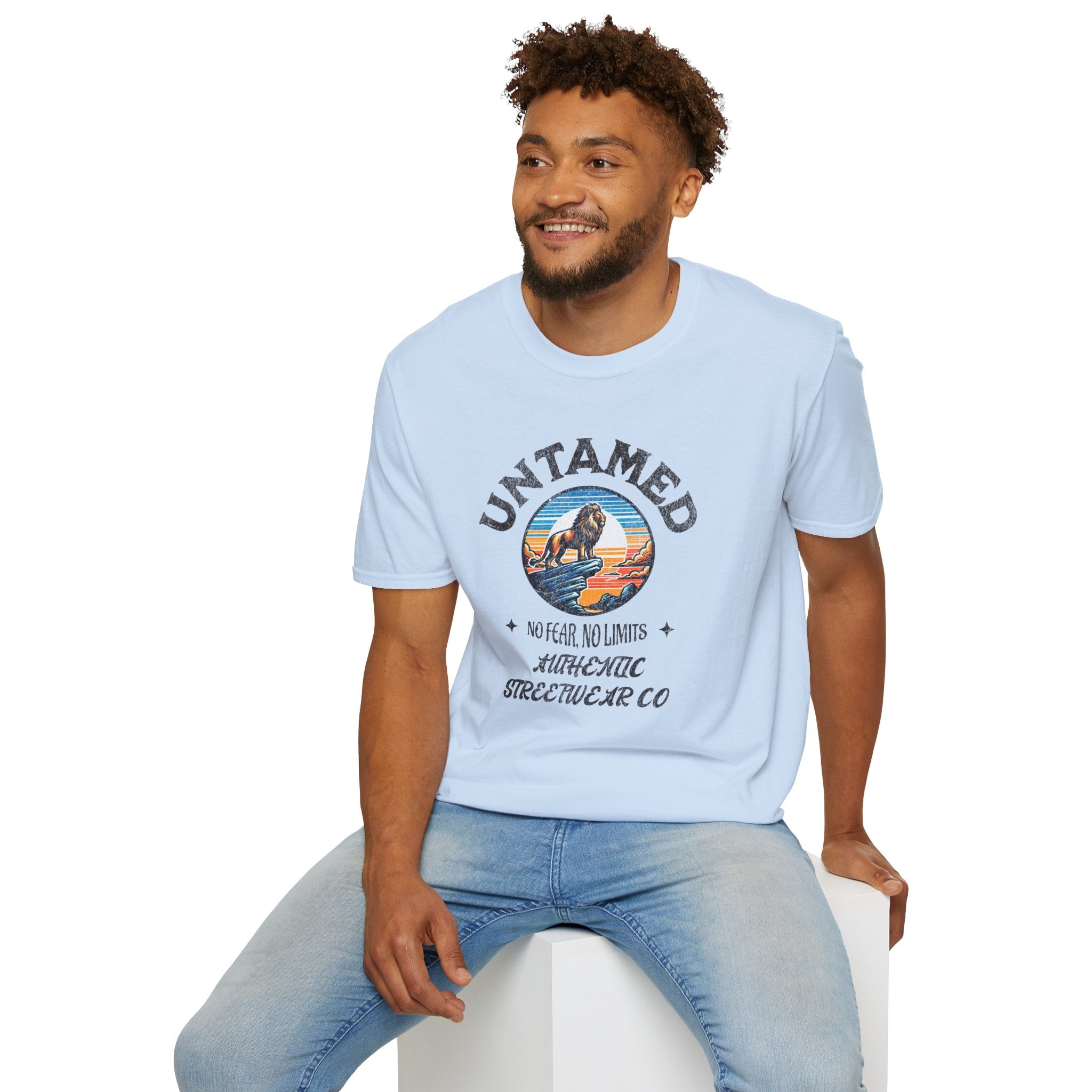 Untamed Adventure T-Shirt – Unisex “No Fear, No Limits” Outdoor Graphic Tee