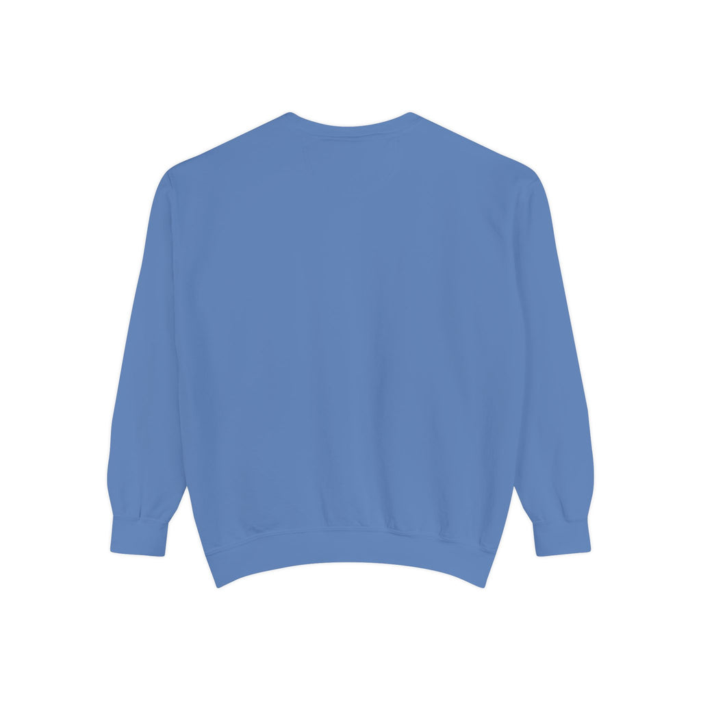 Funny College Dropout Sweatshirt – Unisex Garment-Dyed Streetwear Style
