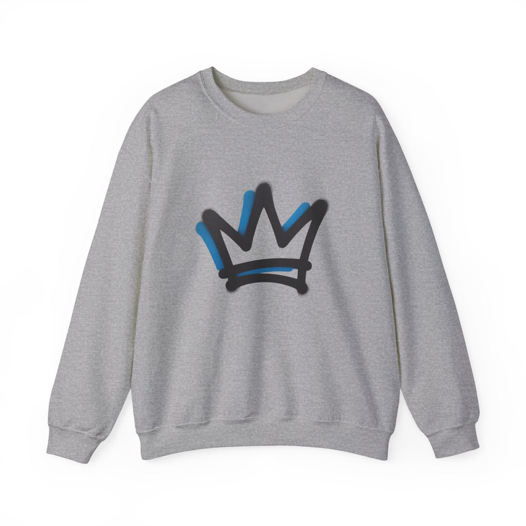 Crown Sweatshirt, Royal King Queen Jumper, Regal Design Crewneck, Prince Princess Sweater, Monarch Pullover, Kingdom Apparel